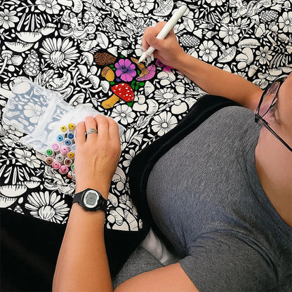 DIY Coloring Blanket